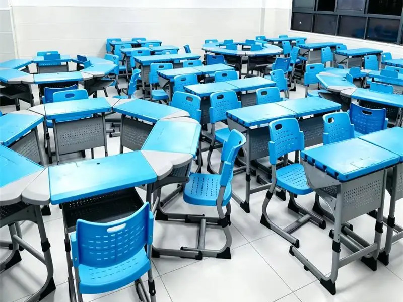 全新可升降课桌椅批发量大从优